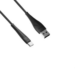 Picture of Romoss USB A to Type C Cable Nylon Braided - 1M - Black
