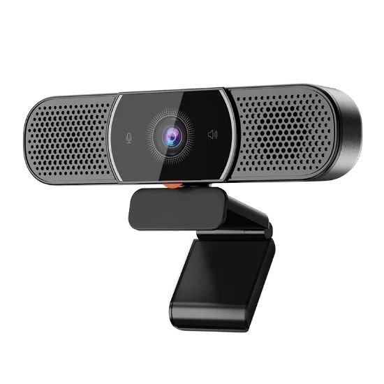 Picture of Ausdom AW616 2K PC Web Camera with Built in Speakers - Black