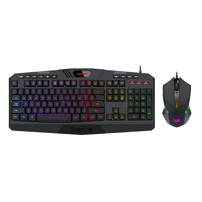Picture of REDRAGON 2IN1 (K503A-RGB|M601) Gaming Combo 1 - Black