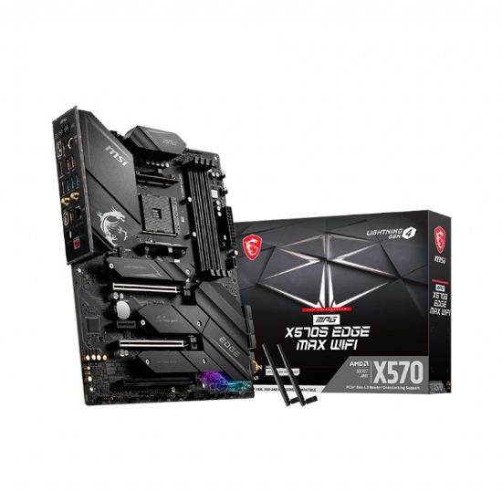 Picture of MSI MPG X570S EDGE MAX Wi-Fi AMD AM4 ATX Gaming Motherboard