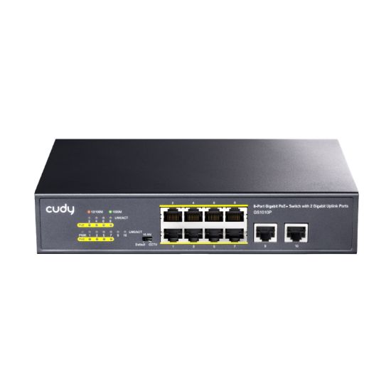 Picture of Cudy 8-Port Gigabit Unmanaged PoE+ Switch