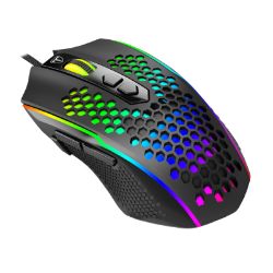 Picture of T-Dagger HONEYCOMB 8000DPI RGB Gaming Mouse - Black