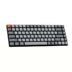 Picture of KeyChron K3 84 Key Optical Mechanical Hot-Swappable Mechanical Keyboard White LED Red Switches