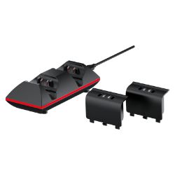 Picture of Sparkfox Xbox Series X Combo Gamer Pack with Headset|Grip Pack|Controller Skin|Charging Dock|2 x Batteries