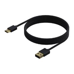 Picture of Sparkfox Xbox Series X Braided USB-A to Type-C Charge and Play Cable - Black
