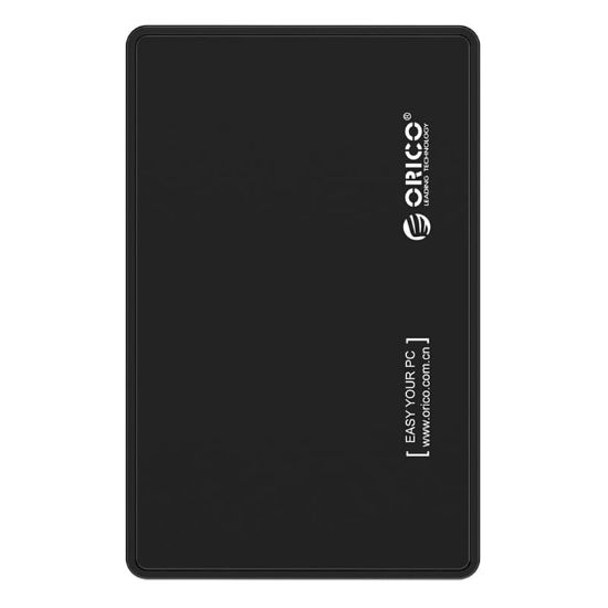 Picture of ORICO 2.5" USB2.0 External HDD Enclosure - Black