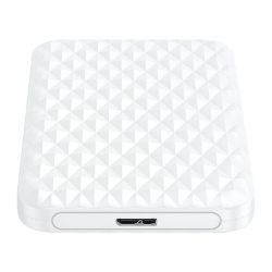 Picture of ORICO 2.5" 5Gbps|USB3.0|Diamond Pattern Design|Supports up to 4TB - Hard Drive Enclosure - White
