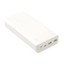 Picture of Romoss Pulse 30 30000mAh Input: Type-C|Micro USB|Lightning (8pin)|Output: 1 x USB 5V 2.1A|1 x USB 5V 1A Power Bank - White