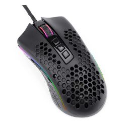Picture of REDRAGON STORM ELITE 32000DPI 7 Button|Lightweight Body|Ergonomic Design|RGB Backlit Wired Gaming Mouse - Black
