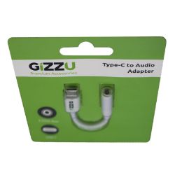 Picture of GIZZU USB-C to Audio Adapter - White