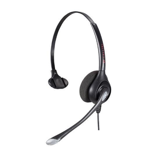 Picture of Calltel HW351N Mono-Ear Headset - Noise-Cancelling Mic - Quick Disconnect Connector