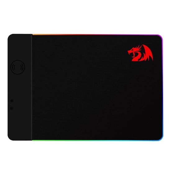 Picture of Redragon QI 10W RGB Wireless Charging Mouse Pad - Black