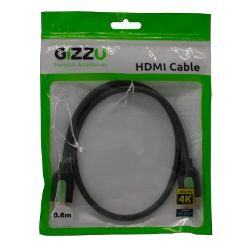 Picture of GIZZU High Speed V2.0 HDMI 0.6m Cable with Ethernet Polybag