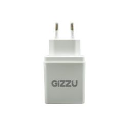 Picture of GIZZU Wall Charger Dual USB Port 3.4A - White