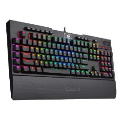 Picture of REDRAGON BRAHMA PRO RGB MECHANICAL Gaming Keyboard - Black