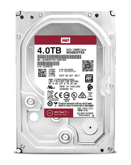 Picture of WD Red Pro 4TB 256MB 3.5" SATA HDD