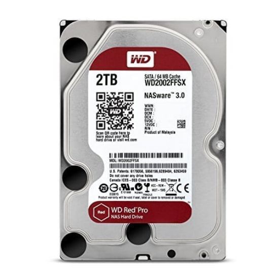 Picture of WD Red Pro 2TB 64MB 3.5" SATA HDD