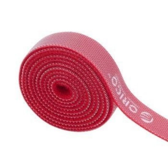 Picture of ORICO 1m Hook and Loop Cable Tie - Red
